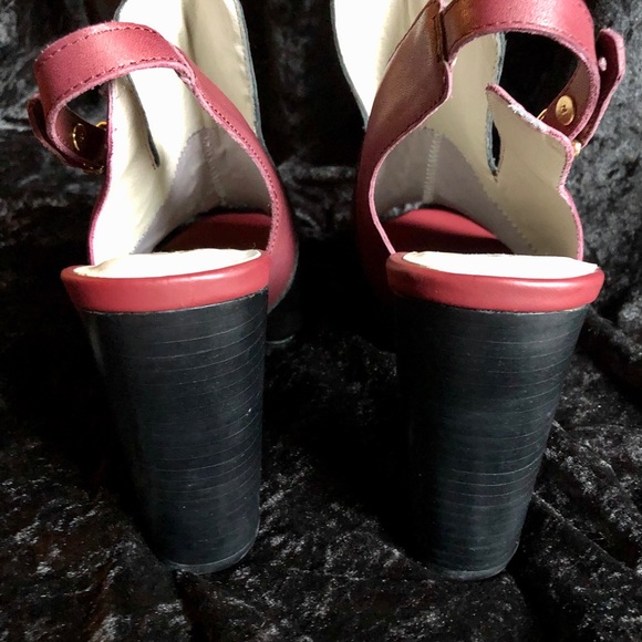 SBICCA designer shoes Sz10m 2-Tone Burgu - Picture 8 of 16